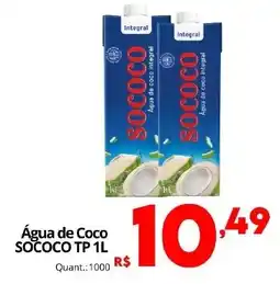 Althoff Supermercados Água de Coco SOCOCO TP oferta