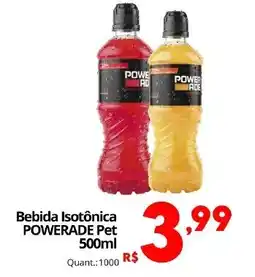 Althoff Supermercados Bebida Isotônica POWERADE Pet oferta