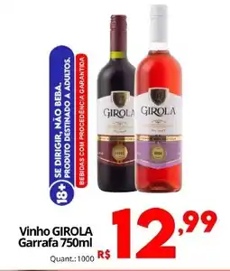 Althoff Supermercados Vinho GIROLA Garrafa oferta