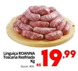 Althoff Supermercados Linguiça ROANNA Toscana Resfriada oferta