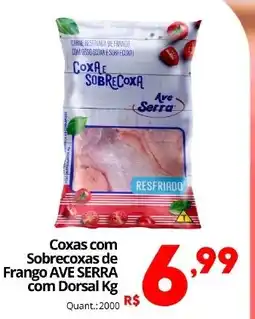 Althoff Supermercados Coxas com Sobrecoxas de Frango AVE SERRA com Dorsal oferta