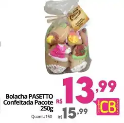 Althoff Supermercados Bolacha PASETTO Confeitada Pacote oferta