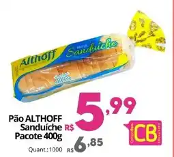 Althoff Supermercados Pão ALTHOFF Sanduíche Pacote oferta