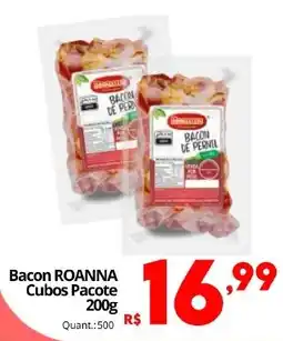 Althoff Supermercados Bacon ROANNA Cubos Pacote oferta