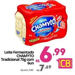 Althoff Supermercados Leite Fermentado CHAMYTO Tradicional com 6un oferta