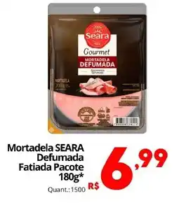 Althoff Supermercados Mortadela SEARA Defumada Fatiada Pacote oferta