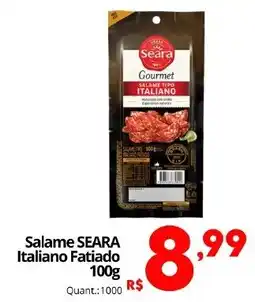 Althoff Supermercados Salame SEARA Italiano Fatiado oferta
