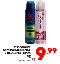 Althoff Supermercados Desodorante Aerossol MONANGE /BOZZANO Frasco oferta