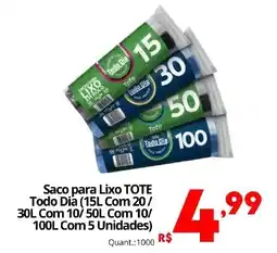 Althoff Supermercados Saco para Lixo TOTE oferta