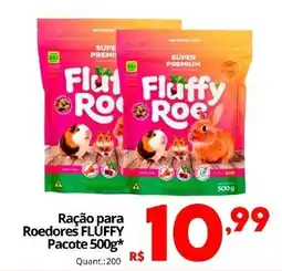 Althoff Supermercados Ração para Roedores FLUFFY Pacote oferta