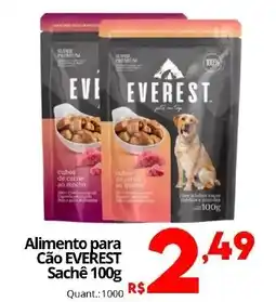 Althoff Supermercados Alimento para Cão EVEREST Sachê oferta