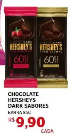 Assaí Atacadista Chocolate hersheys dark sabores barra oferta