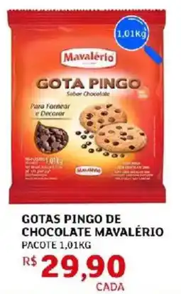 Assaí Atacadista Gotas pingo de chocolate mavalério pacote oferta