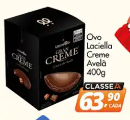 Delta Supermercados Ovo Laciella Creme Avelã oferta
