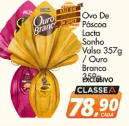 Delta Supermercados Ovo De Páscoa Lacta Sonho Valsa / Ouro Branco oferta