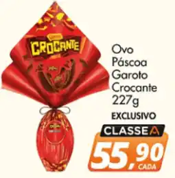 Delta Supermercados Ovo Páscoa Garoto Crocante oferta