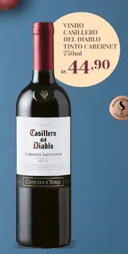 Supermercados Jau Serve Vinho casillero del diablo tinto cabernet oferta