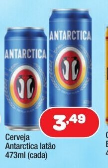 Costazul Supermercados Cerveja Antarctica Latao 473ml oferta
