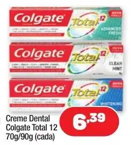 Creme Dental Colgate Total 12 70g/90g