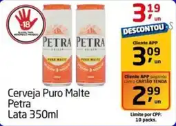 Tenda Atacado Cerveja Puro Malte Petra Lata oferta