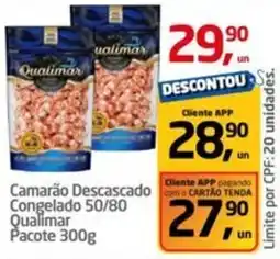 Tenda Atacado Camarão Descascado Congelado 50/80 Qualimar oferta