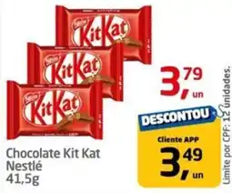 Tenda Atacado Chocolate Kit Kat Nestlé oferta