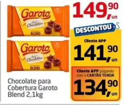 Tenda Atacado Chocolate para Cobertura Garoto Blend oferta