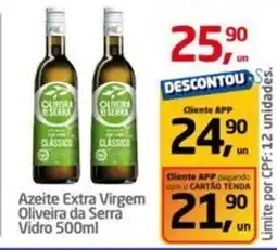 Tenda Atacado Azeite Extra Virgem Oliveira da Serra Vidro oferta
