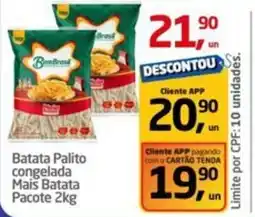Tenda Atacado Batata Palito congelada Mais Batata Pacote oferta