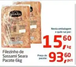 Tenda Atacado Filezinho de Sassami Seara Pacote oferta