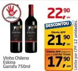 Tenda Atacado Vinho Chileno Eskina oferta
