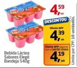 Tenda Atacado Bebida Láctea Sabores Elege Bandeja oferta