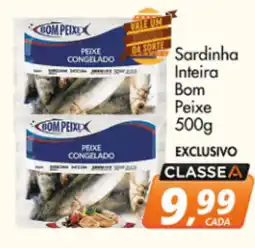 Delta Supermercados Sardinha Inteira Bom Peixe oferta