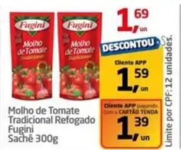 Tenda Atacado Molho de Tomate Tradicional Refogado Fugini Sachê oferta