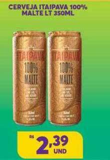 Atacadão Centro Sul Cerveja Itaipava 100% Malte oferta