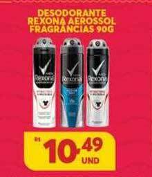 Atacadão Centro Sul Desodorante Rexona Aerossol Fragrancias oferta