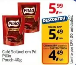 Tenda Atacado Café Solúvel em Pó Pilão Pouch oferta