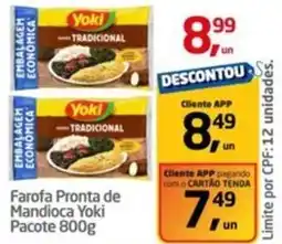Tenda Atacado Farofa Pronta de Mandioca Yoki Pacote oferta