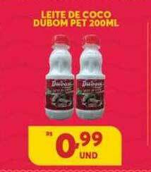 Atacadão Centro Sul Leite De Coco Dubom Pet oferta