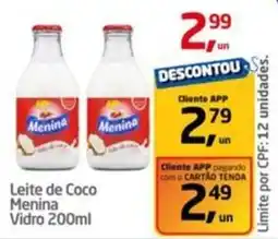 Tenda Atacado Leite de Coco Menina Vidro oferta