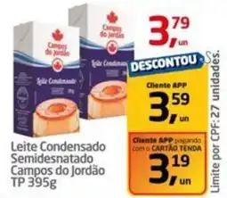Tenda Atacado Leite Condensado Semidesnatado Campos do Jordão TP oferta