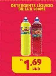 Atacadão Centro Sul Detergente Líquido Brilux oferta
