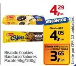 Tenda Atacado Biscoito Cookies Bauducco Sabores Pacote oferta