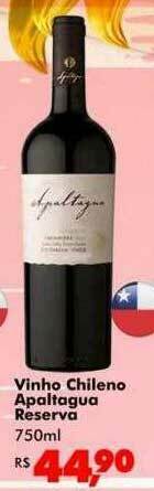 Big Box Vinho Chileno Apaltagua Reserva oferta