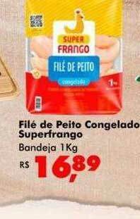 Big Box Filé De Peito Congelado Superfrango oferta