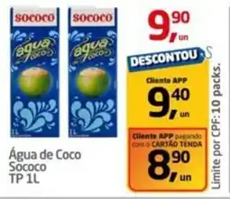 Tenda Atacado Água de Coco Sococo oferta