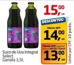 Tenda Atacado Suco de Uva Integral Select oferta