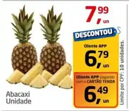 Tenda Atacado Abacaxi Unidade oferta