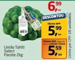 Tenda Atacado Limão Tahiti Pacote oferta
