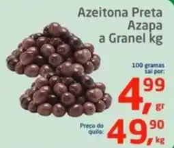 Tenda Atacado Azeitona Preta Azapa a Granel oferta